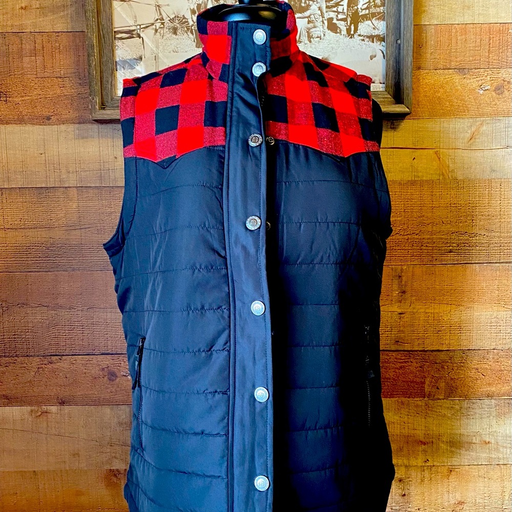 Buffalo Plaid Vest